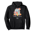 Today I Choose Joy Floral Elephant Bible Hoodie - Graphic Print Unisex - T-Shirt, Sweatshirt, Hoodie