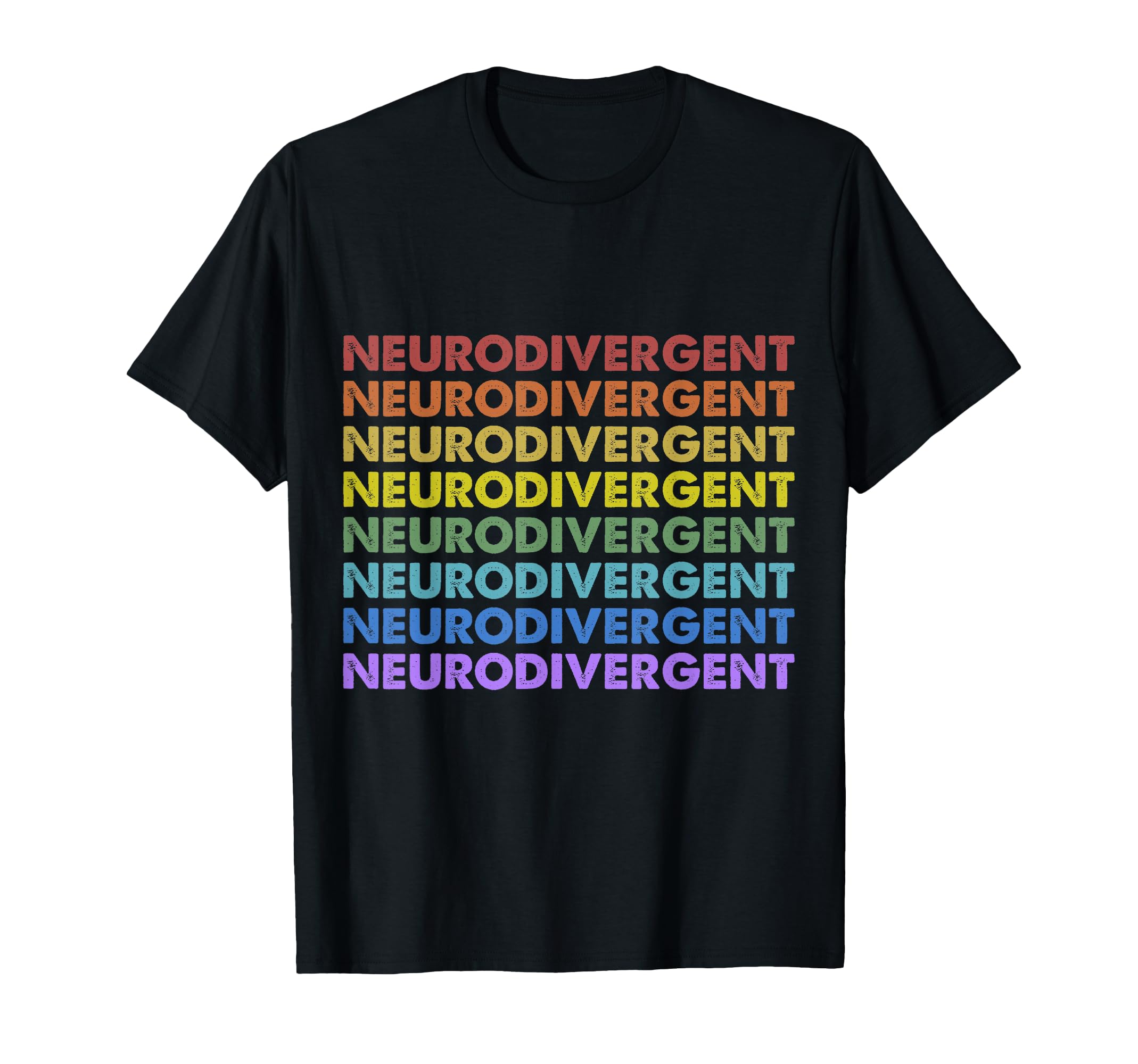Sunset Neurodivergent T-Shirt - Casual Everyday Wear Men Women - T-Shirt, Sweatshirt, Hoodie