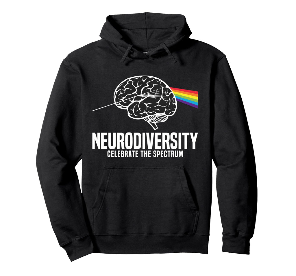Neurodiversity Celebrate Spectrum Asd Hoodie - Trendy Graphic Men Women - T-Shirt, Sweatshirt, Hoodie