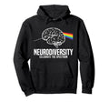 Neurodiversity Celebrate Spectrum Asd Hoodie - Trendy Graphic Men Women - T-Shirt, Sweatshirt, Hoodie
