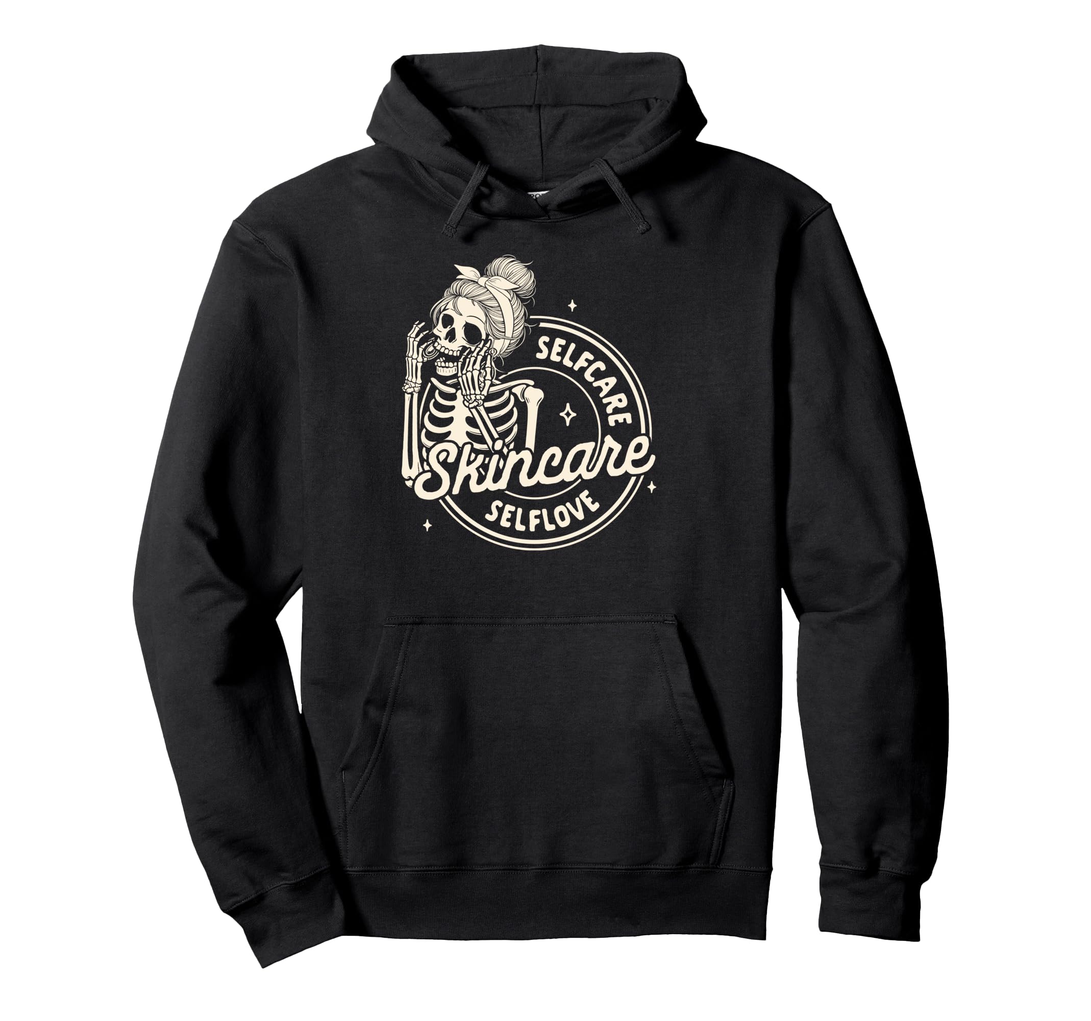 Skincare Licensed Esthetician Selfcare Hoodie - Minimalist Print Men Women - T-Shirt, Sweatshirt, Hoodie