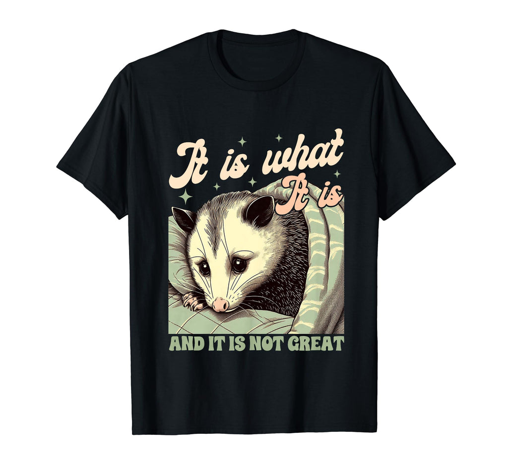 Anxiety Mental Health It Is What It T-Shirt - Aesthetic Graphic Men Women - T-Shirt, Sweatshirt, Hoodie