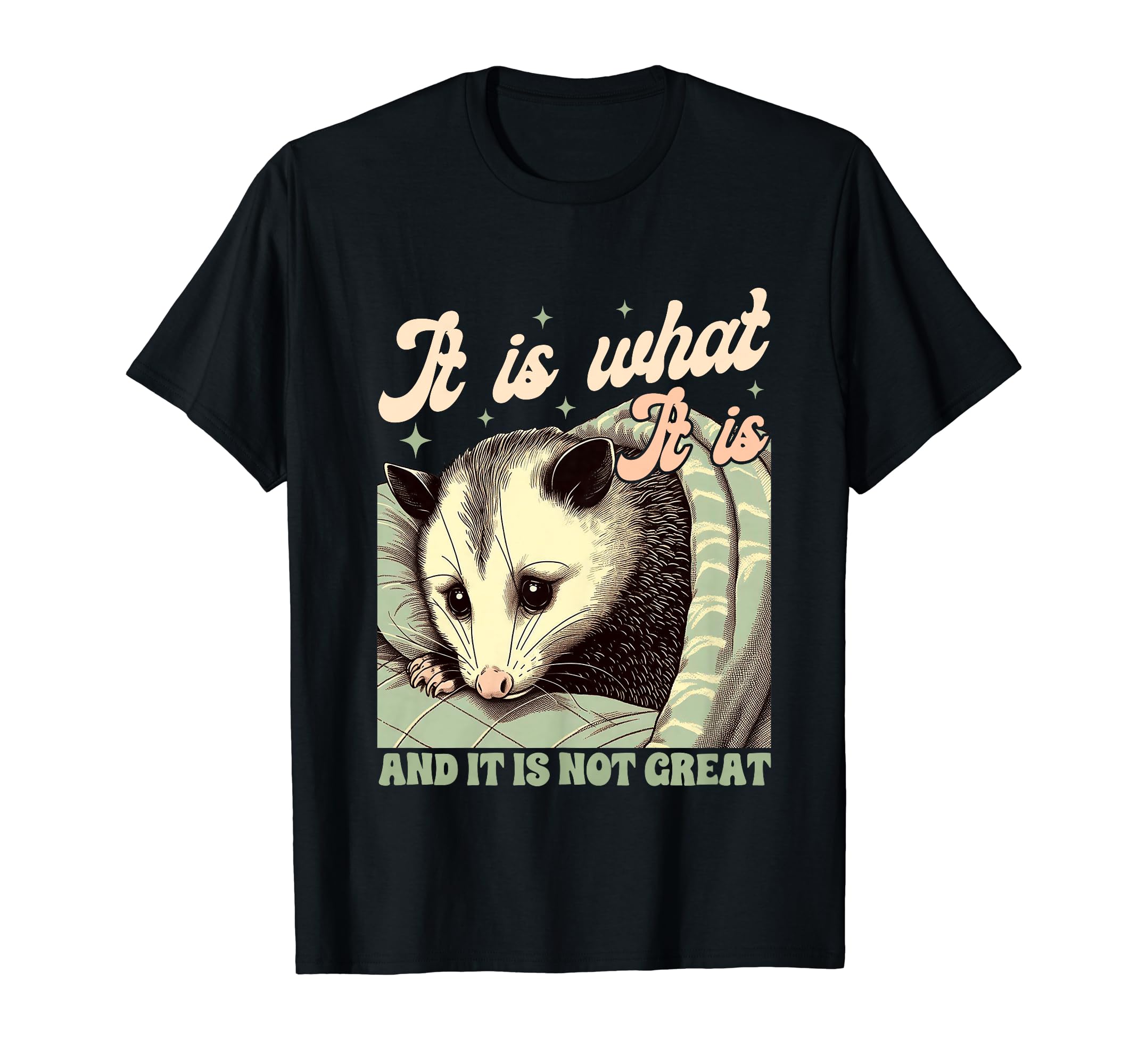 Anxiety Mental Health It Is What It T-Shirt - Aesthetic Graphic Men Women - T-Shirt, Sweatshirt, Hoodie