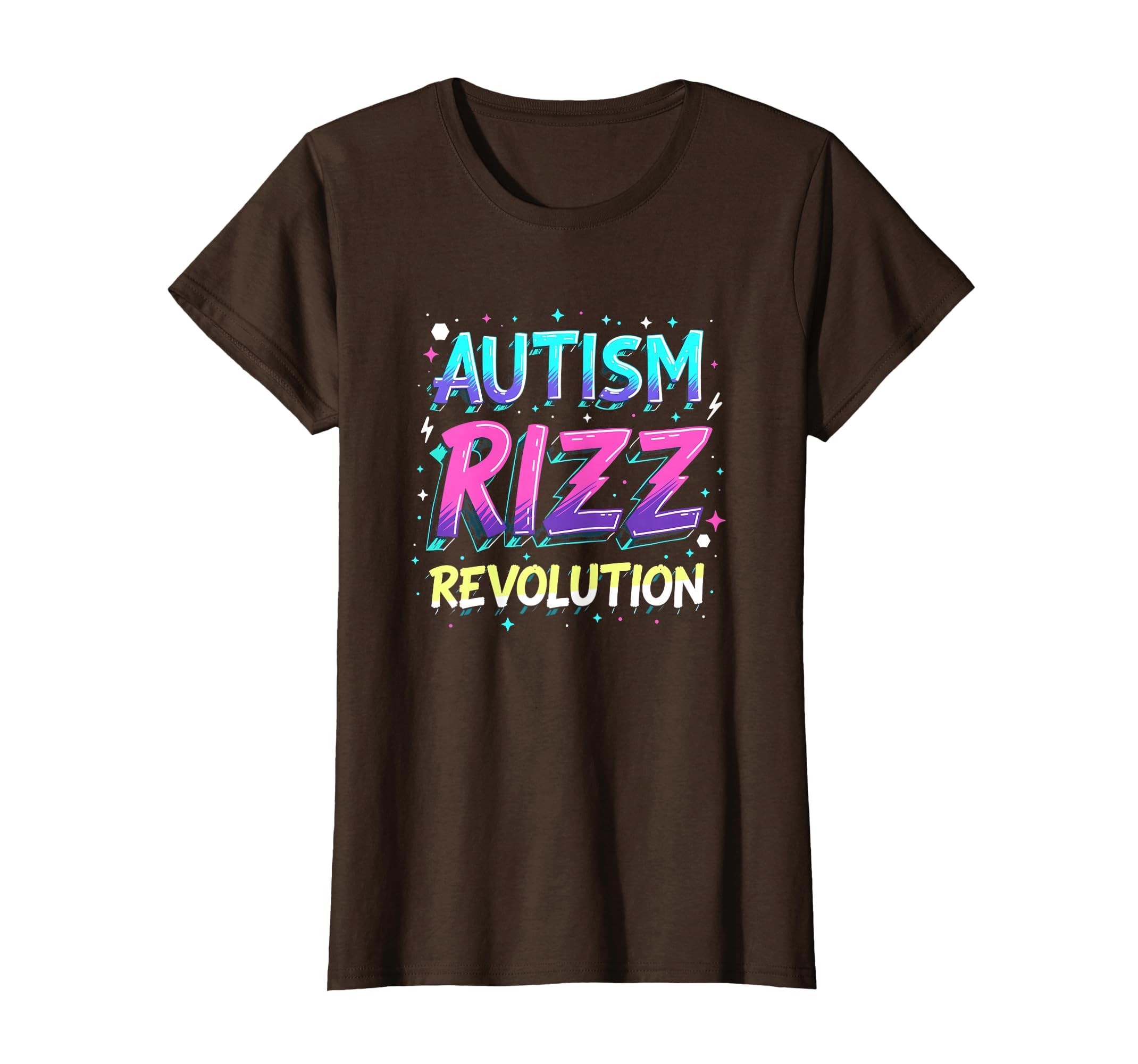 Autism Rizz Revolution Neurodivergent T-Shirt - Graphic Print for Adults - T-Shirt, Sweatshirt, Hoodie