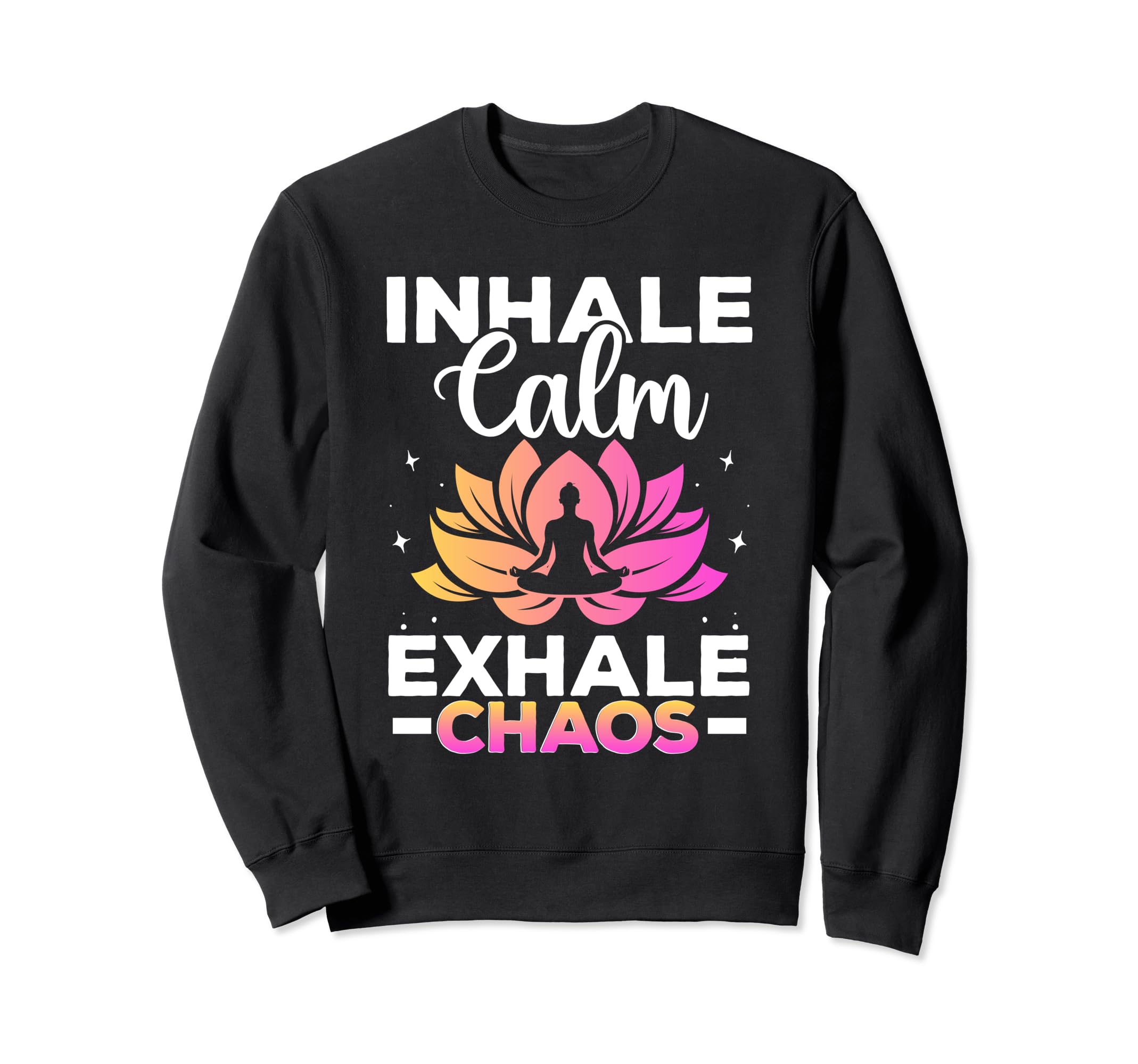 Meditation Yoga Spiritual Peace Sweatshirt - Aesthetic Graphic Men Women - T-Shirt, Sweatshirt, Hoodie