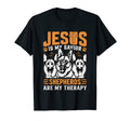 Jesus Is My Savior Shepherds Are My T-Shirt - Graphic Print Men Women - T-Shirt, Sweatshirt, Hoodie