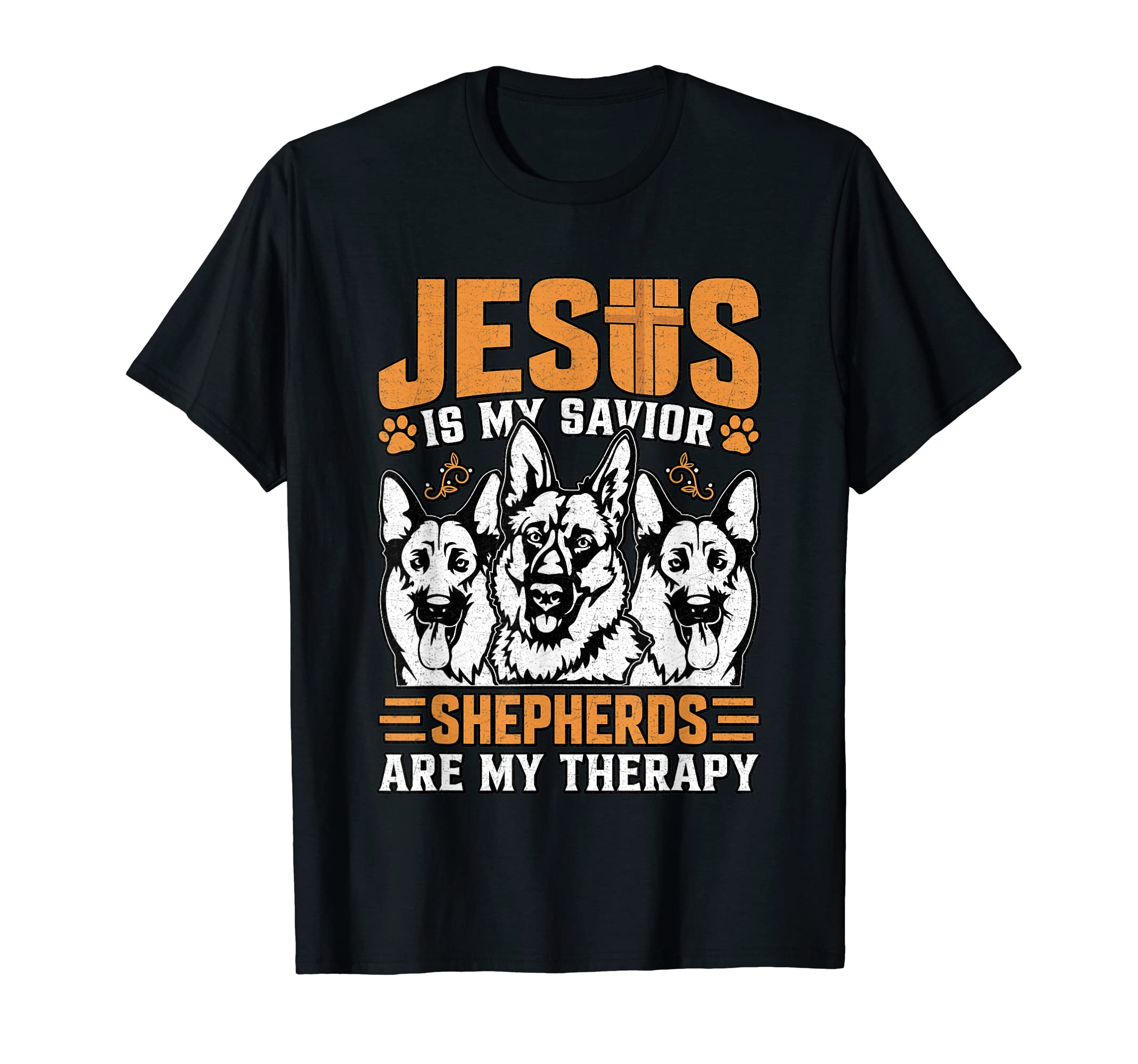Jesus Is My Savior Shepherds Are My T-Shirt - Graphic Print Men Women - T-Shirt, Sweatshirt, Hoodie
