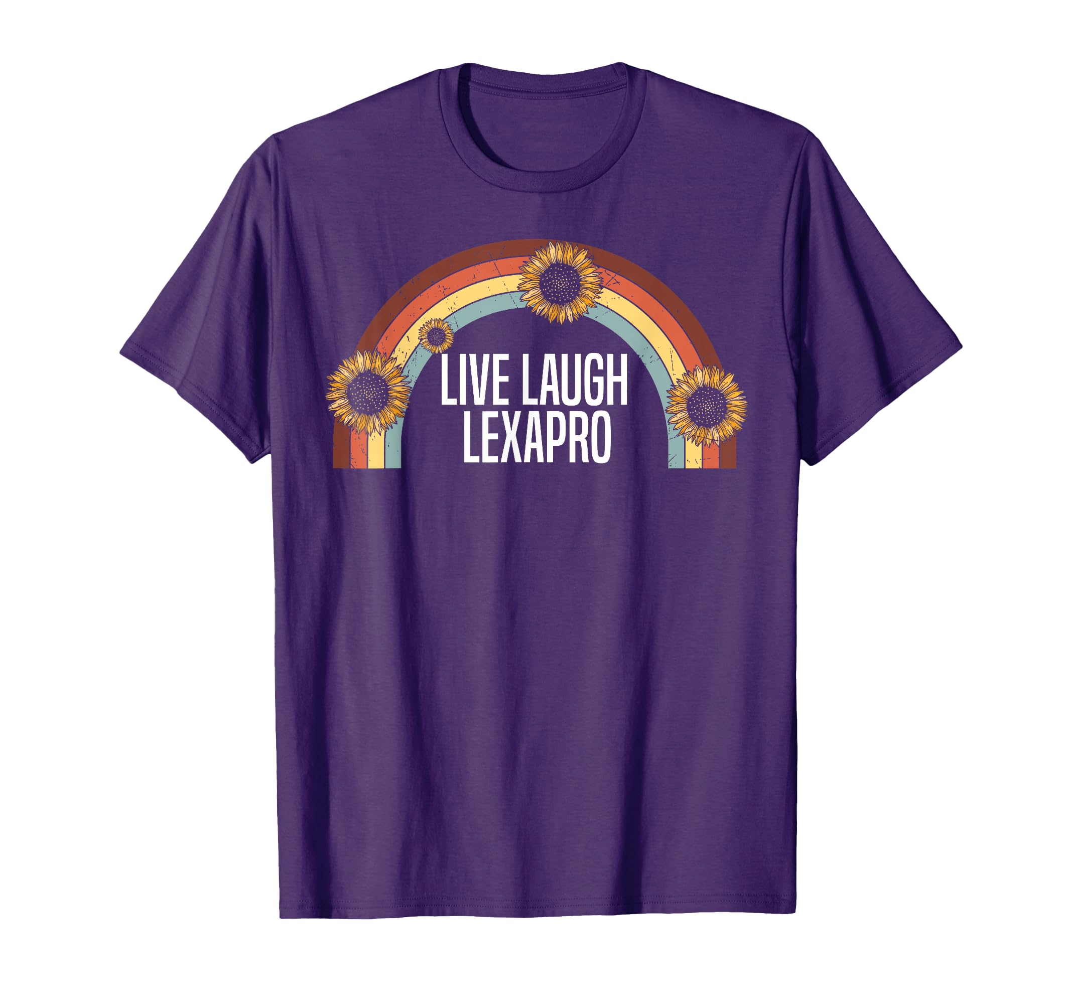 Live Laugh Lexapro Trendy Mental T-Shirt - Custom Art Print for Adults - T-Shirt, Sweatshirt, Hoodie