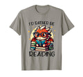 Id Rather Be Reading Book Dragon T-Shirt - Unique Graphic Men Women - T-Shirt, Sweatshirt, Hoodie