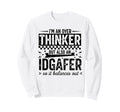 Over Thinker Idgaf Funny Sarcastic Sweatshirt - Streetwear Style Men Women - T-Shirt, Sweatshirt, Hoodie