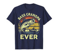 Bass Grandpa Ever Funny Kayak T-Shirt - Custom Art Print for Adults - T-Shirt, Sweatshirt, Hoodie