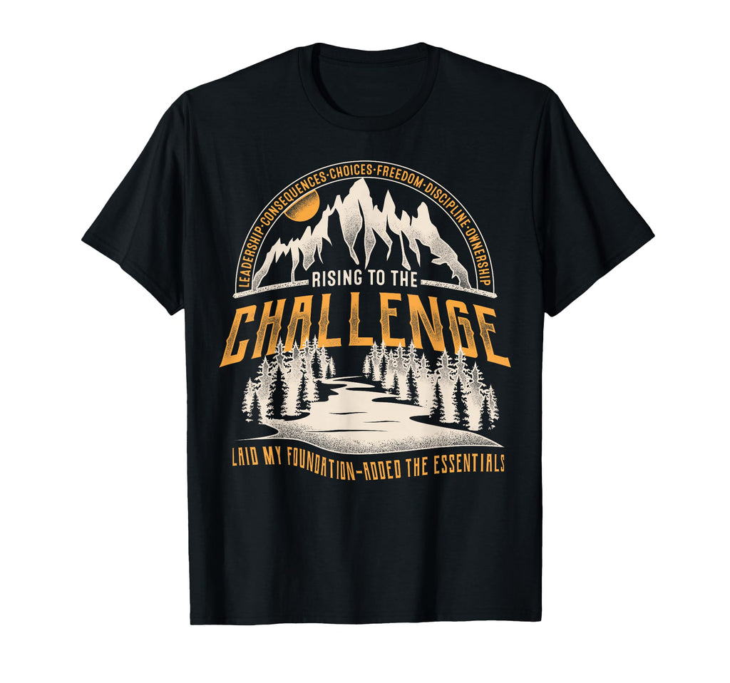 Rising To Challenge Classical T-Shirt - Custom Art Print Unisex - T-Shirt, Sweatshirt, Hoodie