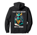 Im Book Dragon Not Bookworm Hoodie - Aesthetic Graphic Men Women - T-Shirt, Sweatshirt, Hoodie