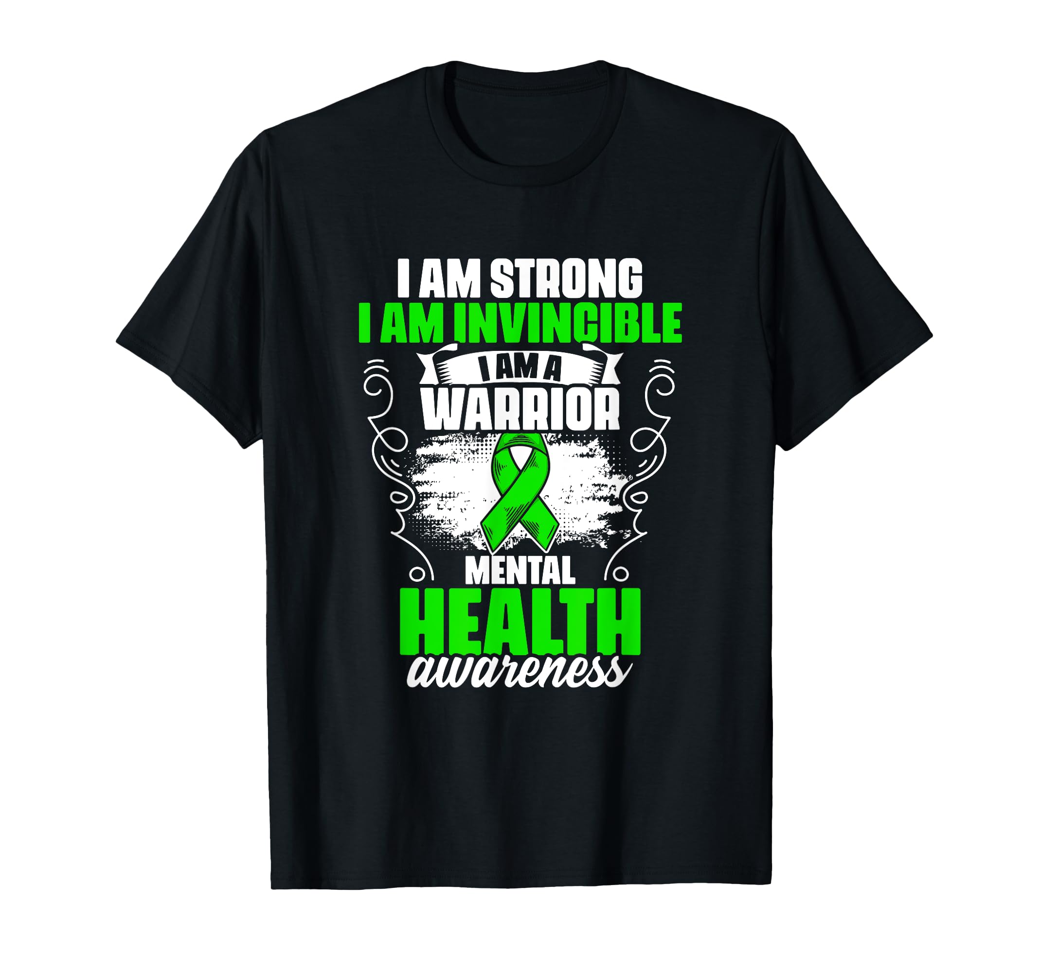 Im Warrior Mental Illness Support T-Shirt - Custom Art Print for Adults - T-Shirt, Sweatshirt, Hoodie