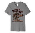 Funny Hold Partner Im Overstimulated T-Shirt - Aesthetic Graphic Unisex - T-Shirt, Sweatshirt, Hoodie