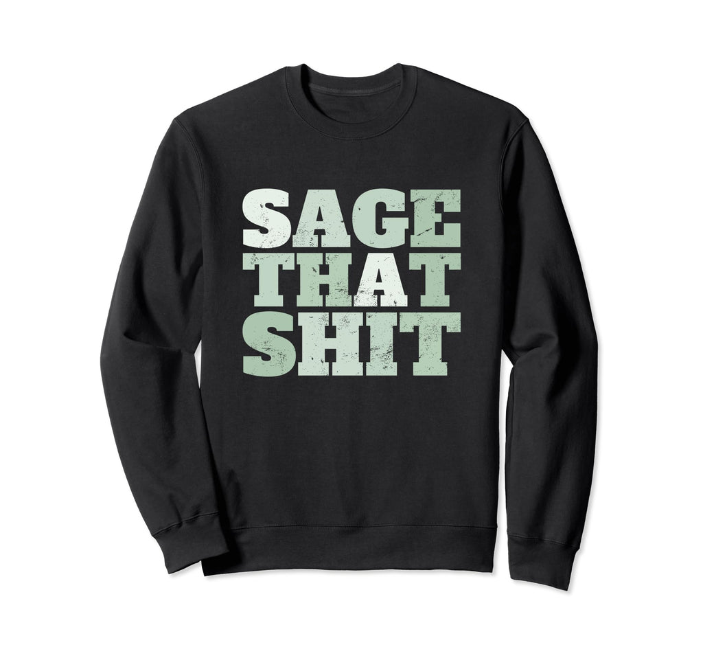 Bold Spiritual Sage Witchy Crystals Sweatshirt - Novelty Apparel Men Women - T-Shirt, Sweatshirt, Hoodie