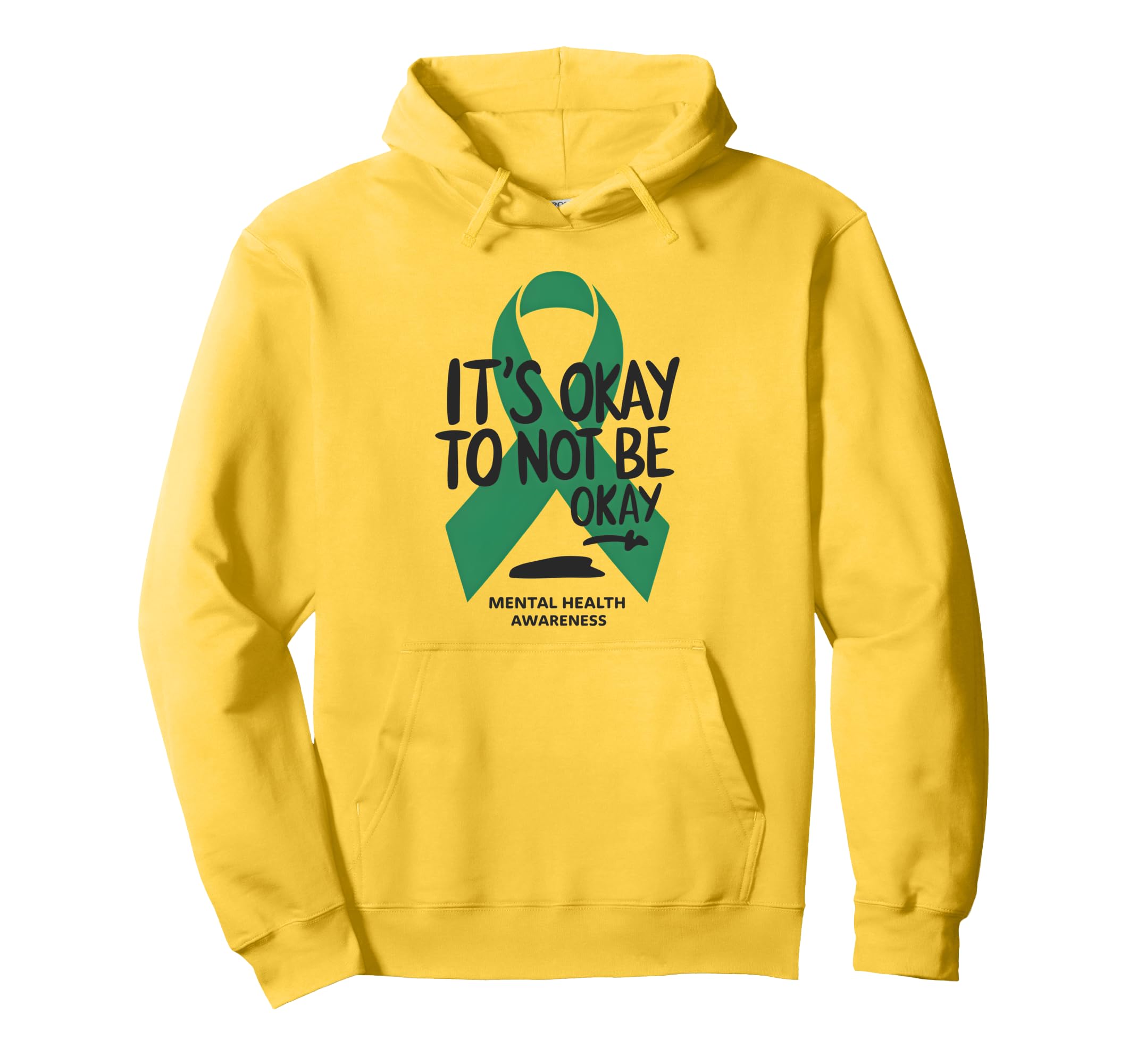 Its Okay To Not Be Okay Mental Health Hoodie - Custom Art Print Men Women - T-Shirt, Sweatshirt, Hoodie