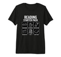 Bookish Reading Starter Pack Funny T-Shirt - Unique Graphic for Adults - T-Shirt, Sweatshirt, Hoodie