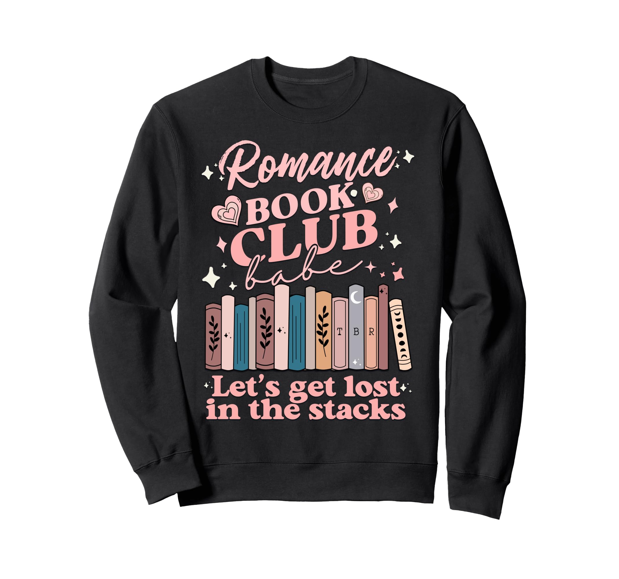 Valentines Day Romance Book Club Sweatshirt - Minimalist Print Men Women - T-Shirt, Sweatshirt, Hoodie