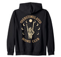 Groovy Moms Club Overstimulated Sweatshirt - Aesthetic Graphic Men Women - T-Shirt, Sweatshirt, Hoodie