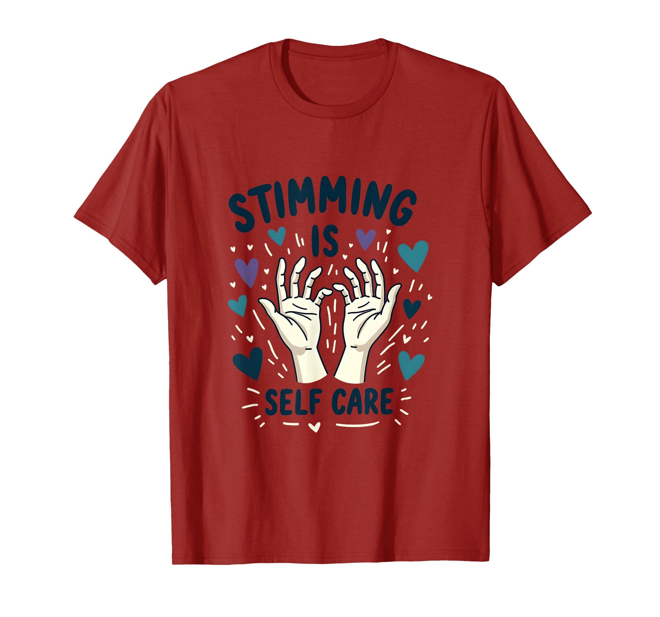 Stimming Is Self Care Neurodiversity T-Shirt - Trendy Graphic for Adults - T-Shirt, Sweatshirt, Hoodie