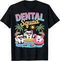 Dental Squad Funny Summer Teeth Dentist Hygienist T-Shirt Unisex T-shirt, Sweatshirt, Hoodie, Long Sleeve Tee - T-Shirt, Sweatshirt, Hoodie
