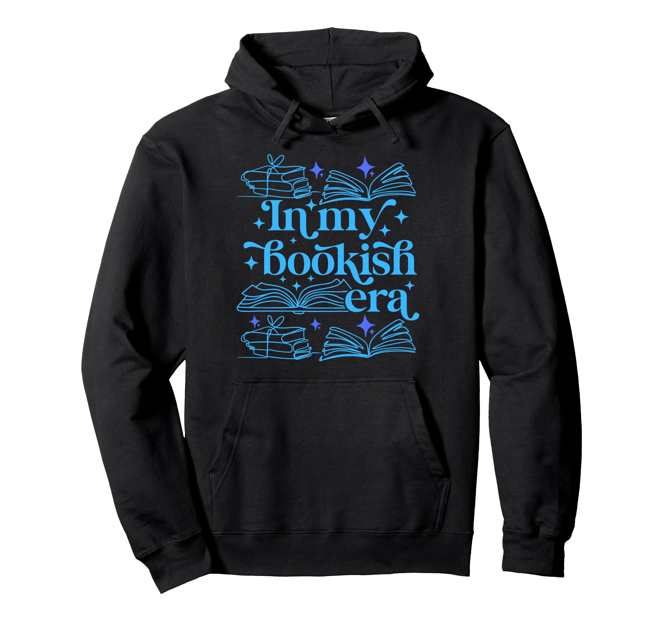 My Bookish Era Book Lover Hoodie - Minimalist Print Unisex - T-Shirt, Sweatshirt, Hoodie