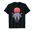 Meditation Jellyfish Yoga Pose T-Shirt - Casual Everyday Wear Unisex - T-Shirt, Sweatshirt, Hoodie