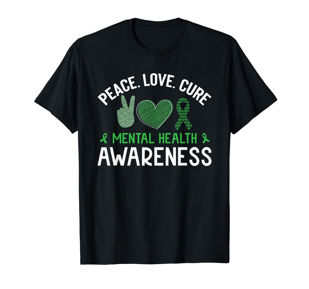 Mental Health Matters End Stigma T-Shirt - Novelty Apparel Men Women - T-Shirt, Sweatshirt, Hoodie