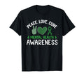 Mental Health Matters End Stigma T-Shirt - Novelty Apparel Men Women - T-Shirt, Sweatshirt, Hoodie