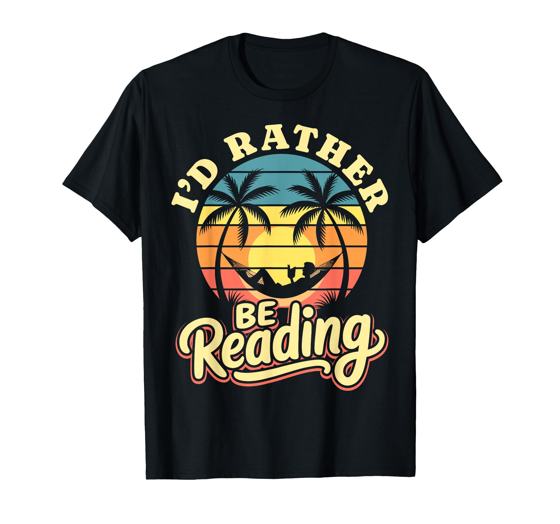 Id Rather Be Reading Books T-Shirt - Custom Art Print for Adults - T-Shirt, Sweatshirt, Hoodie