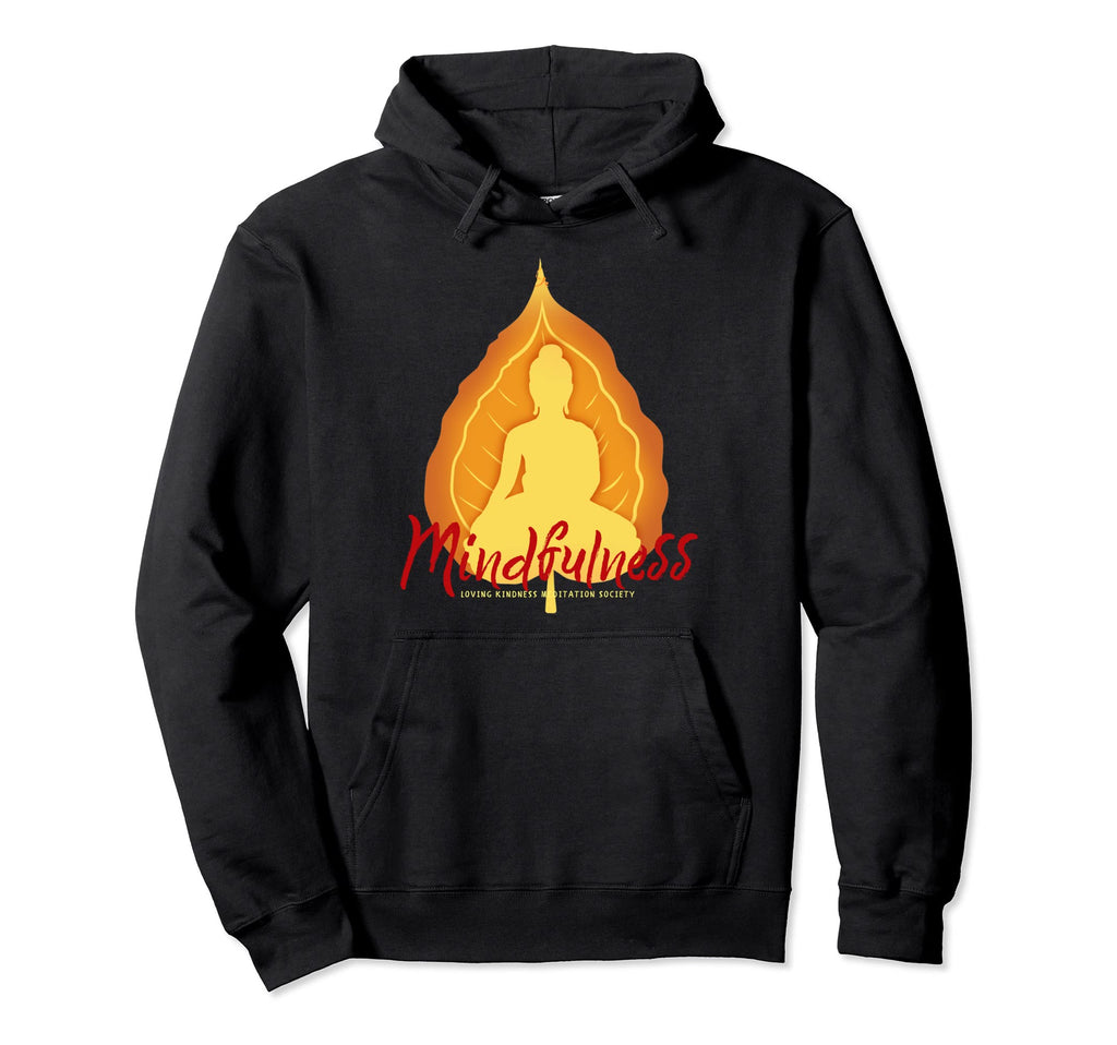 Buddha Mandala Buddhist Mindfulness Hoodie - Aesthetic Graphic for Adults - T-Shirt, Sweatshirt, Hoodie