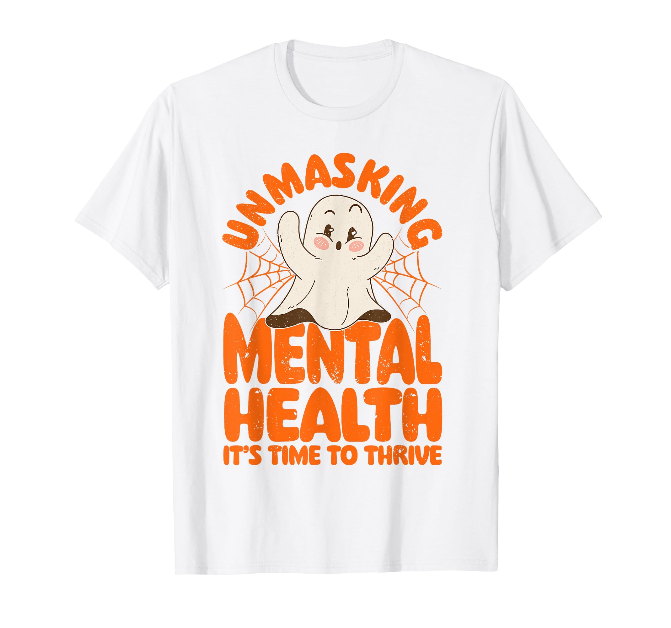 Mental Health Unmasking Mental Health T-Shirt - Minimalist Print Unisex - T-Shirt, Sweatshirt, Hoodie
