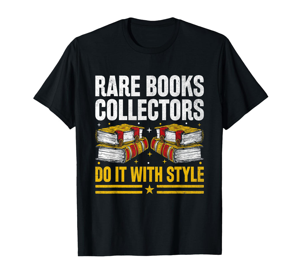 Funny Rare Books Collector T-Shirt - Casual Everyday Wear for Adults - T-Shirt, Sweatshirt, Hoodie