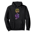 Semicolon Flower Mental Health Awareness Hoodie - Fun Novelty Design Unisex - T-Shirt, Sweatshirt, Hoodie