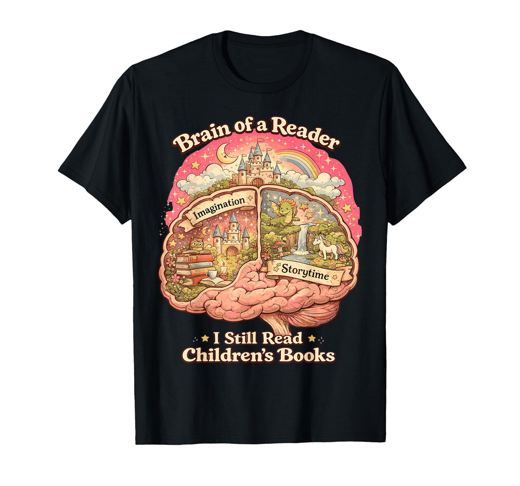 Brain Reader Imagination Storytime T-Shirt - Streetwear Style Men Women - T-Shirt, Sweatshirt, Hoodie