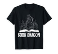 Reading Dragon Shirts Magical Book T-Shirt - Casual Everyday Wear Unisex - T-Shirt, Sweatshirt, Hoodie