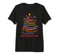 Book Lover Reading Around Tree Tri Blend T-Shirt - Streetwear Style Unisex - T-Shirt, Sweatshirt, Hoodie