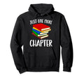 Just One More Chapter Book Lover Librarian Hoodie - Graphic Print Unisex - T-Shirt, Sweatshirt, Hoodie