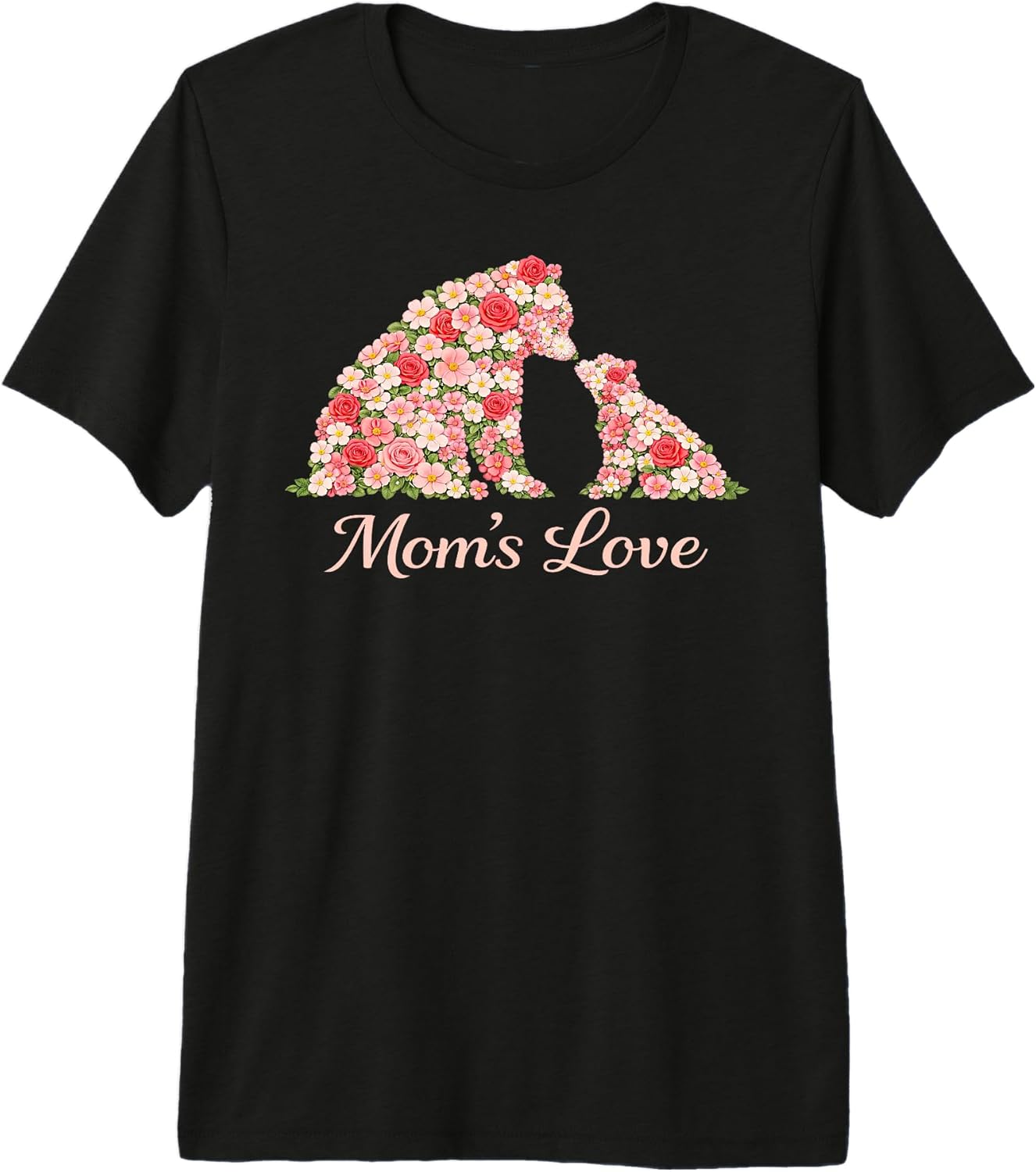 Botanical Animal Mama Baby Bear Motherhood Design Unisex T-shirt, Sweatshirt, Hoodie, Long Sleeve Tee - T-Shirt, Sweatshirt, Hoodie