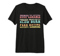 Bookish Romance Tropes Book Club T-Shirt - Fun Novelty Design Unisex - T-Shirt, Sweatshirt, Hoodie