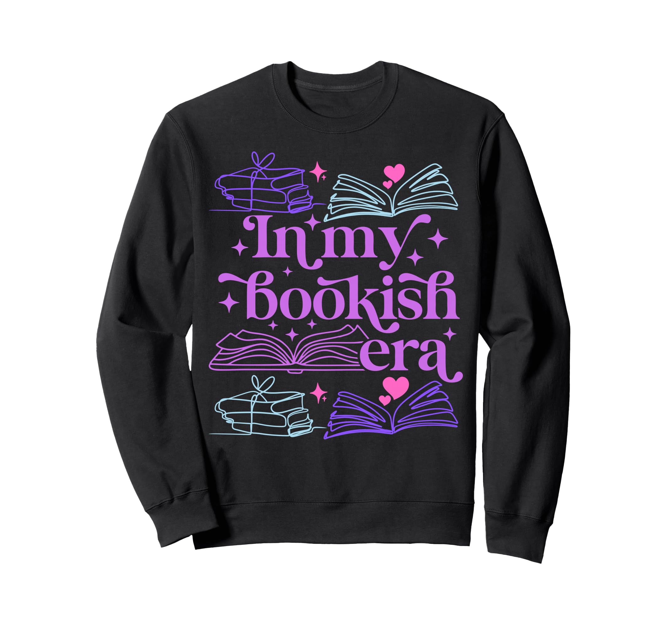My Bookish Era Book Lover Sweatshirt - Streetwear Style for Adults - T-Shirt, Sweatshirt, Hoodie