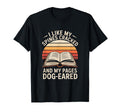 I Like My Spines Cracked Pages Dog Eared T-Shirt - Unique Graphic Unisex - T-Shirt, Sweatshirt, Hoodie
