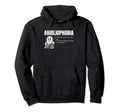 Abibliophobia Bibliophilia Fear Read Hoodie - Minimalist Print Unisex - T-Shirt, Sweatshirt, Hoodie