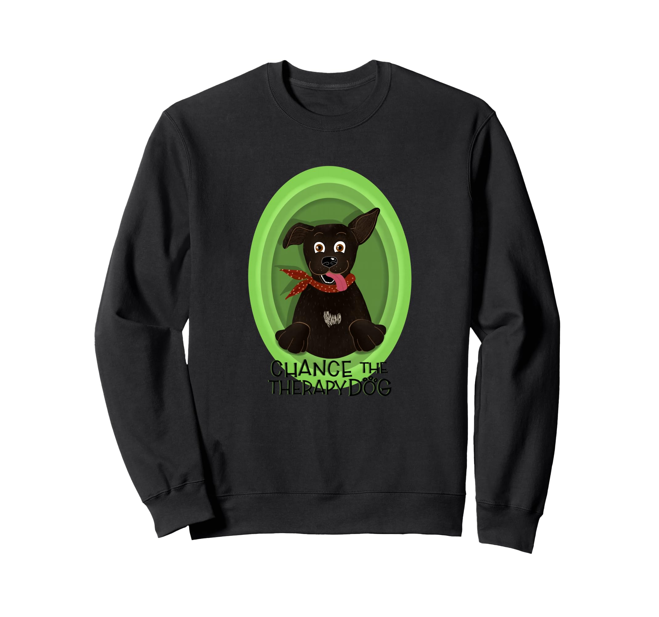 Chance Therapy Dog Breakthrough Pt Sweatshirt - Aesthetic Graphic Men Women - T-Shirt, Sweatshirt, Hoodie