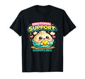 Emotional Support Dumpling Comfort T-Shirt - Minimalist Print for Adults - T-Shirt, Sweatshirt, Hoodie