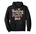 Baking As Therapy Comfort Baking And Hoodie - Aesthetic Graphic for Adults - T-Shirt, Sweatshirt, Hoodie