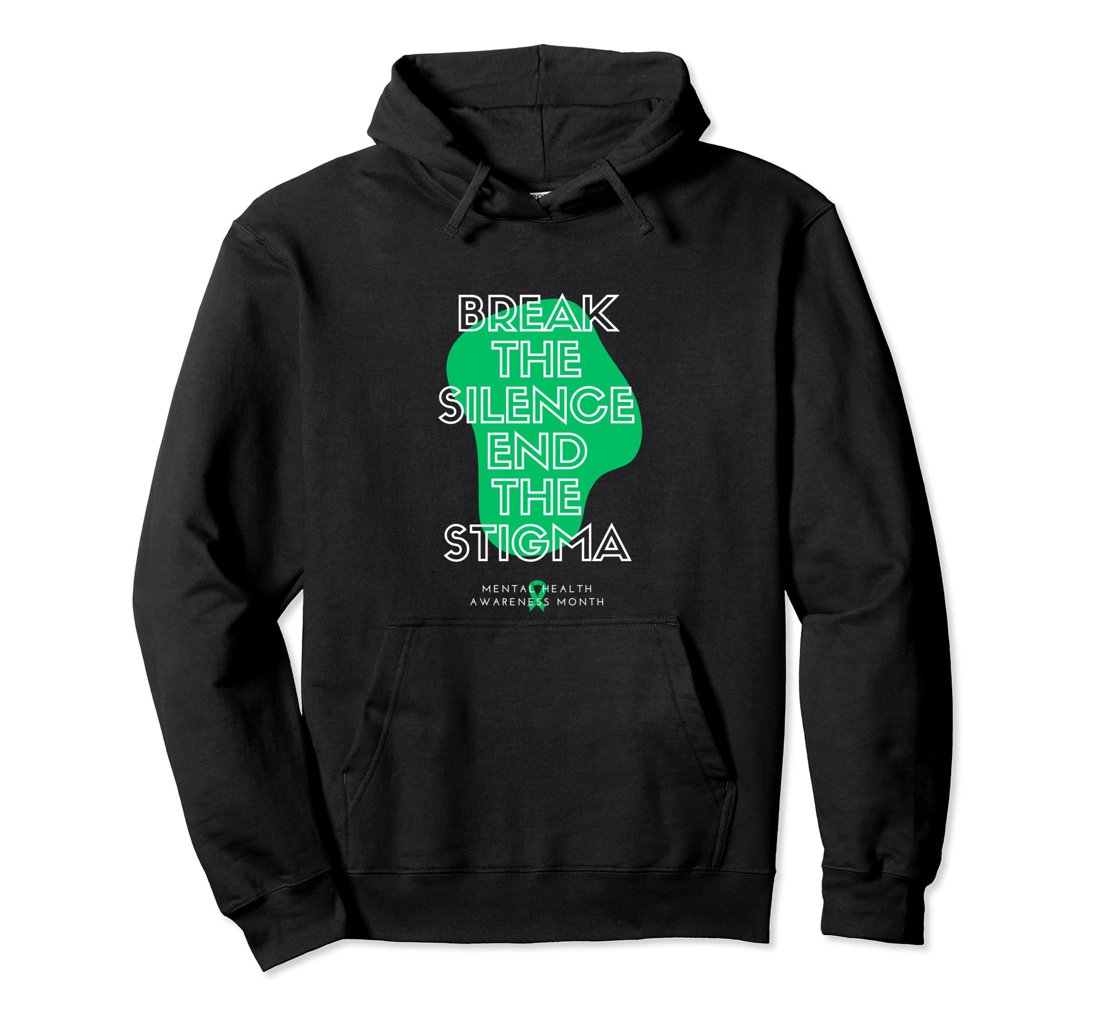 Supporting Mental Health Awareness Hoodie - Fun Novelty Design Unisex - T-Shirt, Sweatshirt, Hoodie