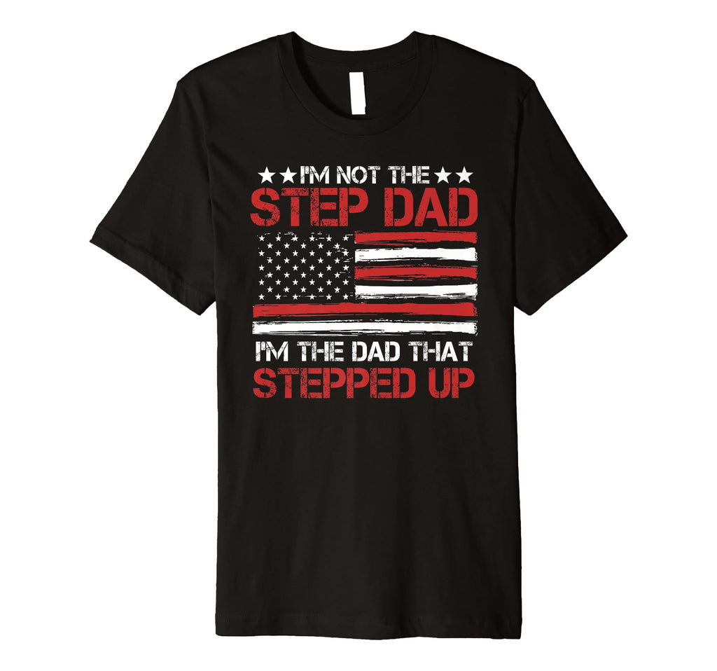 Dad Gift Fathers Day Worlds Best Stepdad T-Shirt - Custom Art Print Unisex - T-Shirt, Sweatshirt, Hoodie