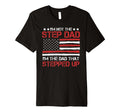 Dad Gift Fathers Day Worlds Best Stepdad T-Shirt - Custom Art Print Unisex - T-Shirt, Sweatshirt, Hoodie